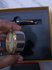 SHEAFFER table Clock Not In Working Condition
