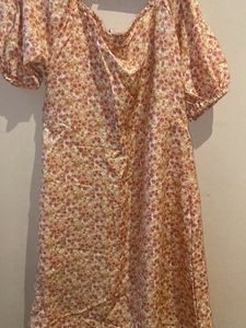 Floral Print Mini Dress