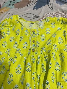 Short Printed Kurta