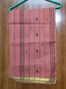 Elegant Red Taant Cotton Saree
