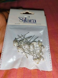 Decorative Hair Pins with Pearls