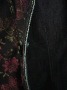 Vintage Floral Print Jacket
