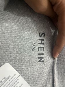 Gray Off-Shoulder sweatshirt