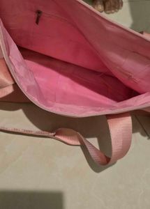Pink Tote Bag with Blackpink Logo