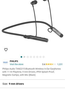 Unused Philips Audio TAN2215 Neckband