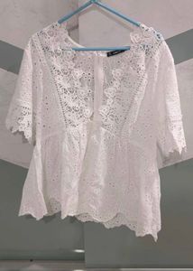 White Sciffily Top