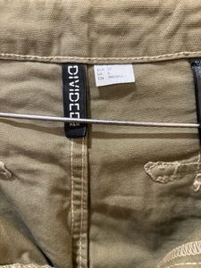 H&amp;M Khaki Straight Leg