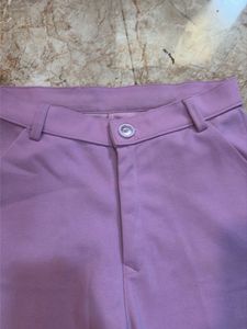 Lavender Wide Leg Trousers