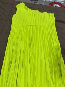 Chic One Shoulder Pleated Maxi Dress