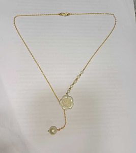 Elegant Rose &amp; Pearl Necklace Set