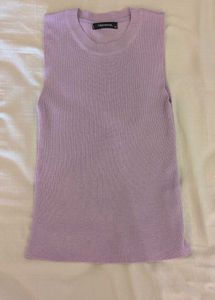 Trendyol Lavender Knit Vest