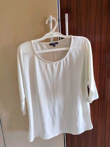 Elegant White Top - Code Brand