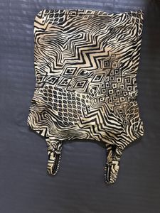 Stylish Zebra Print Tank Top