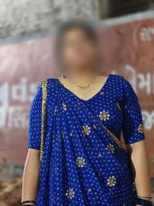 Beautiful Blue Bandhani Lehenga Choli💕