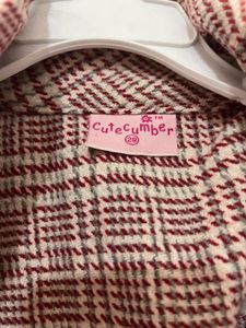 New Unisex Cutecumber Velevet Jacket Size 28