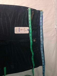 Stylish Dark Blue Denim Jeans