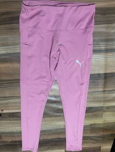 Puma Pink Pocket Leggings