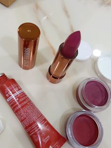 Blush Drops+2 Tints+Lipstick Combo