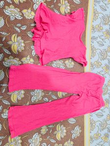 purchased from shoppers stop Pink Textured Kurta S