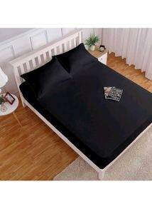 Black Queen Size Bedsheet Set