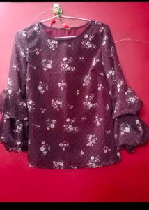Floral Print Blouse