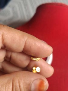 Elegant Gold Stud Earrings