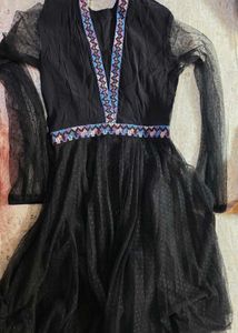 Label ritu Kumar black dress