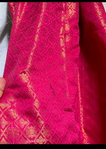 Beautiful Pink Silk Gown