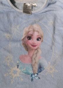 Frozen Elsa Fleece Pajama Top