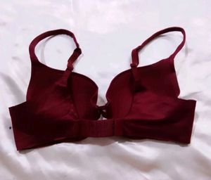 Burgundy Bra