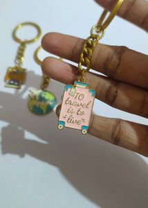 Travel Keychains Set of 4