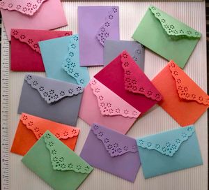 Mini Envelopes - Pack of Assorted Colors