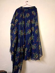 Floral Lehenga Choli With Dupatta