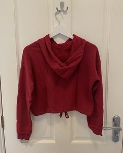 H&amp;M Cropped Chicago USA Hoodie