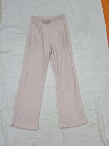Max Comfortable Ribbed Wide-Leg Pants