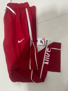 Nike Red Track Pants
