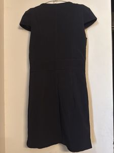 Chic Black Zipper Dress