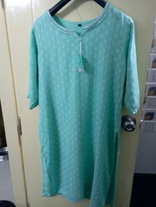 Light Sea green Kurti