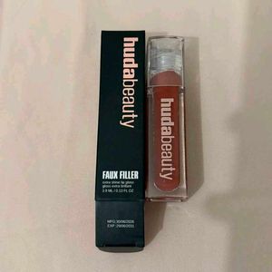 Huda Beauty Faux Filler Lip Gloss Bombshell