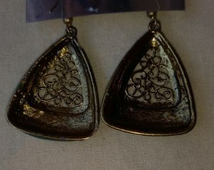 Green Earrings