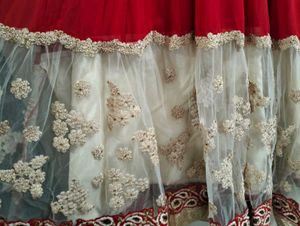Red Anarkali