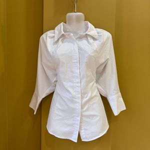 Classic White Collared Shirt