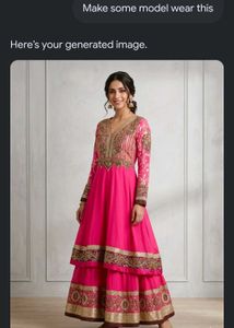 Stunning Pink Ethnic Gown