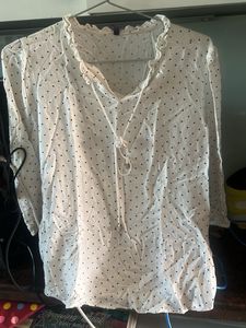 Chic Polka Dot Top