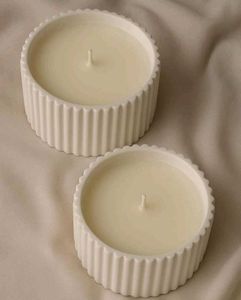 Ribbed Jar For Candle Making