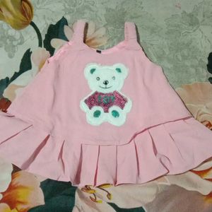 CUTE PINK TOP WITH BABY GIRLS