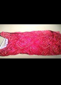 Women's Pink Floral Kurta Set