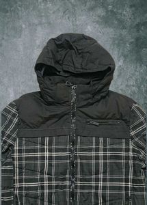 Jack &amp; Jones 2010s  Plaid Hooded Jacket