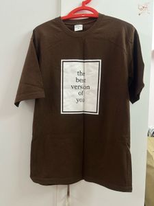 SALE - Brown Graphic T-Shirt