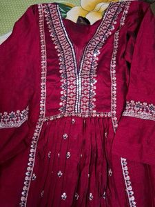Elegant Embroidered suite never use